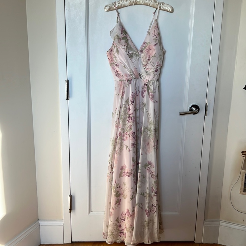 Jenny Yoo Floral bridesmaid dress
